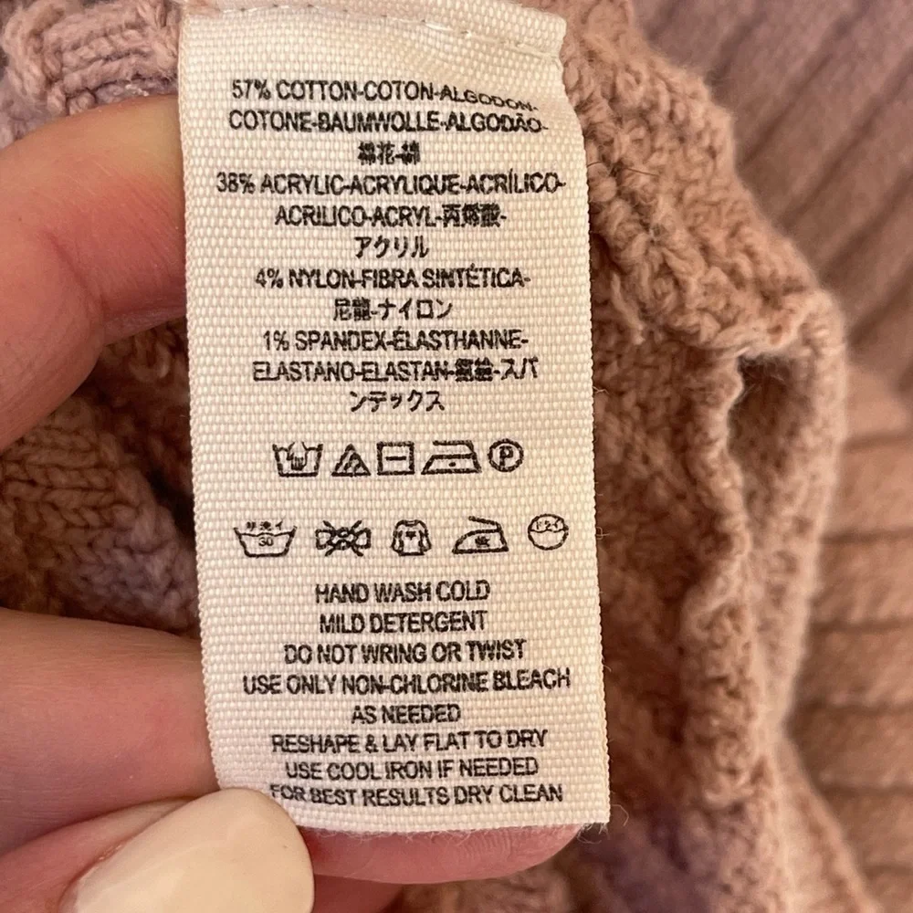 Free People I Can't Wait Ribbed Sweater • Pink
